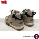 کفش اسپرت بچگانه پینوکیو ترک مدل ساق‌دار کرم سبز - Image 3