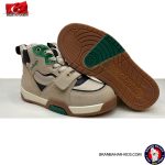 کفش اسپرت بچگانه پینوکیو ترک مدل ساق‌دار کرم سبز - Image 2