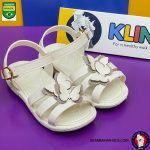 صندل دخترانه ارتوپدیک KLIN مدل پروانهای با کفی طبی و زیره عطری - Image 3