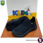 کفش بچگانه کلین مدل جورابی با رویه پارچهای مشکی - Image 2